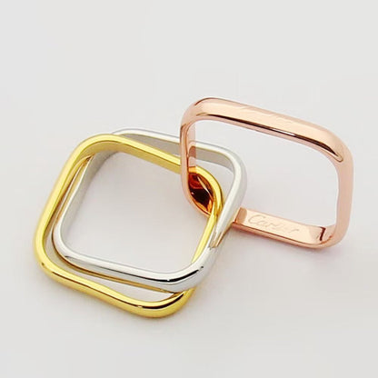 [Amore Jewels]TRINITY 3.5MM CUSHION RING COLLECTION