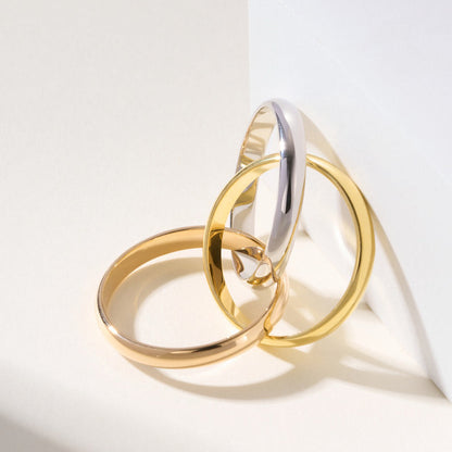 [Amore Jewels]TRINITY 2.5MM RING COLLECTION