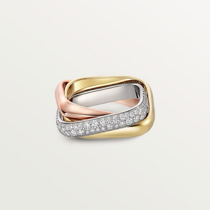 [Amore Jewels]TRINITY 3.5MM CUSHION RING COLLECTION