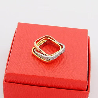 [Amore Jewels]TRINITY 3.5MM CUSHION RING COLLECTION