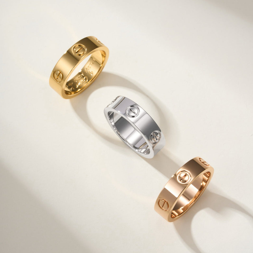 [Amore Jewels]LOVE RING 5.5MM NO DIAMOND