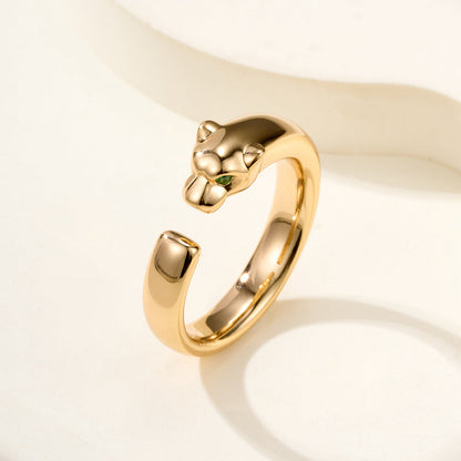 [Amore Jewels]PANTHERE NO DIAMOND SMALL RING