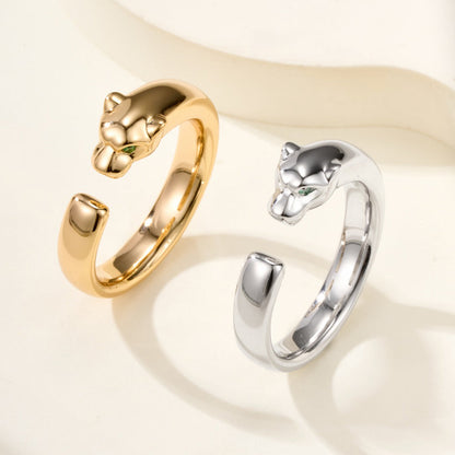 [Amore Jewels]PANTHERE NO DIAMOND SMALL RING