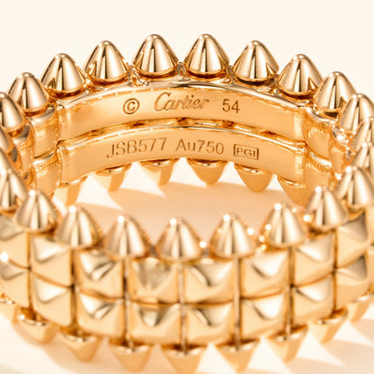 [Amore Jewels]CLASH 9.2MM DOUBLE ROW RING