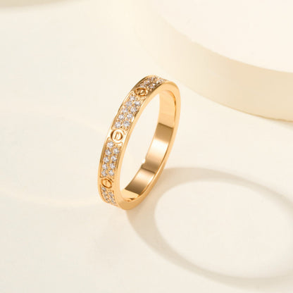 [Amore Jewels]LOVE RING 2.65MM DIAMOND