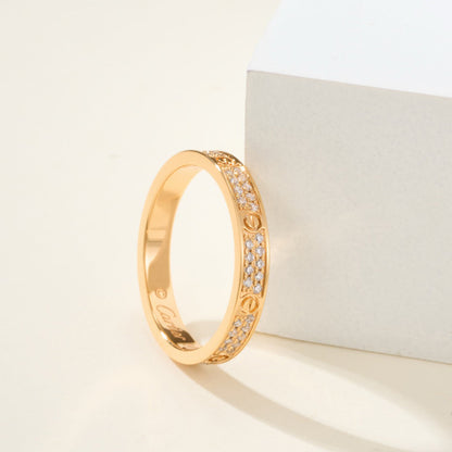 [Amore Jewels]LOVE RING 2.65MM DIAMOND