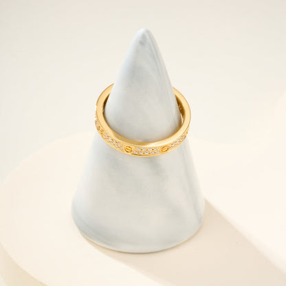 [Amore Jewels]LOVE RING 2.65MM DIAMOND