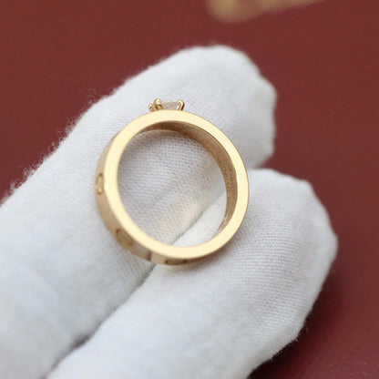 [Amore Jewels]LOVE RING 3.6MM 1 BIG DIAMOND
