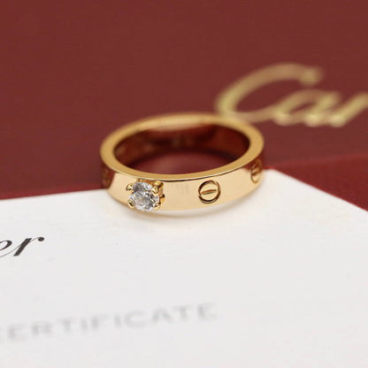 [Amore Jewels]LOVE RING 3.6MM 1 BIG DIAMOND