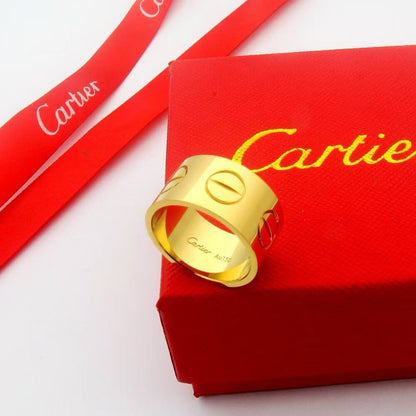 [Amore Jewels]LOVE 11MM LARGE RING