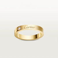 [Amore Jewels]LOVE RING 4MM 1 DIAMOND