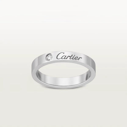 [Amore Jewels]LOVE RING 4MM 1 DIAMOND