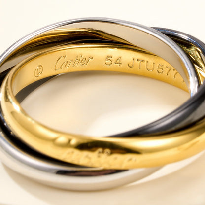 [Amore Jewels]TRINITY 3.2MM RING BLACK CERAMIC