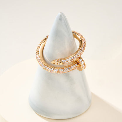 [Amore Jewels]JUSTE RING 2.6MM FULL DIAMOND