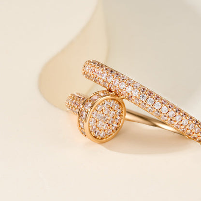 [Amore Jewels]JUSTE RING 2.6MM FULL DIAMOND