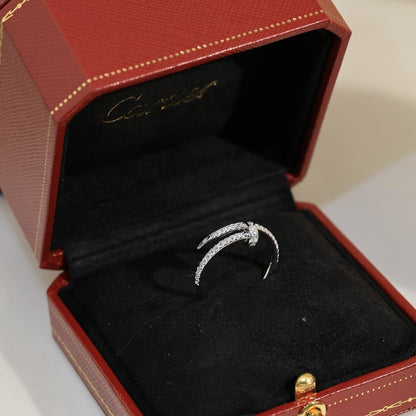 [Amore Jewels]JUSTE 1.8MM FULL DIAMOND RING