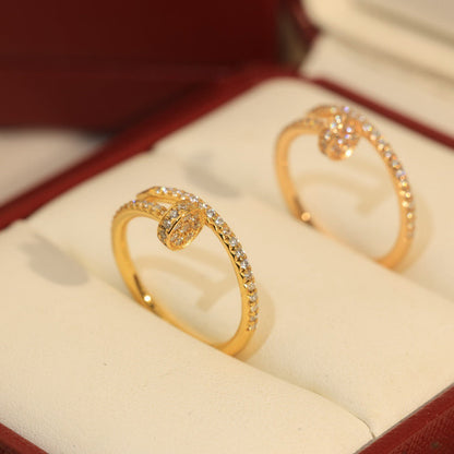 [Amore Jewels]JUSTE 1.8MM FULL DIAMOND RING