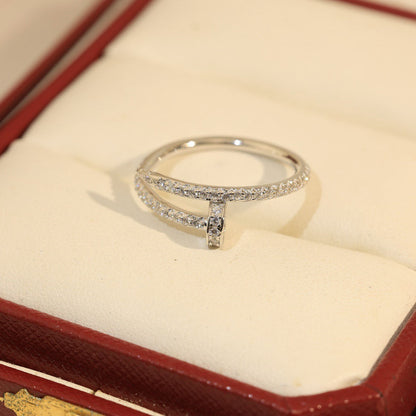 [Amore Jewels]JUSTE 1.8MM FULL DIAMOND RING