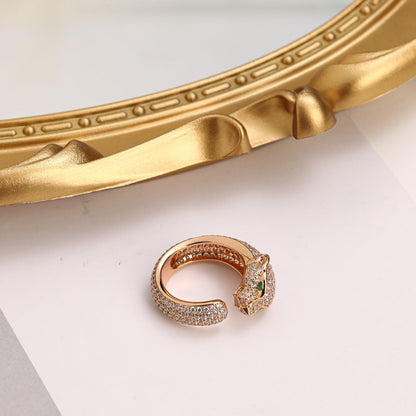 [Amore Jewels]PANTHERE FULL DIAMOND SMALL RING