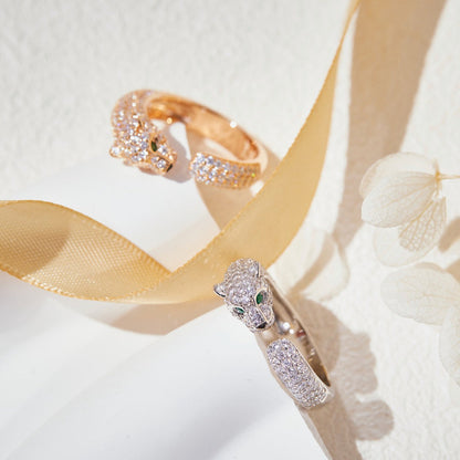 [Amore Jewels]PANTHERE FULL DIAMOND SMALL RING