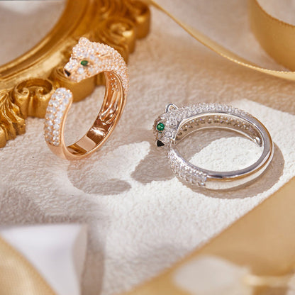 [Amore Jewels]PANTHERE FULL DIAMOND SMALL RING