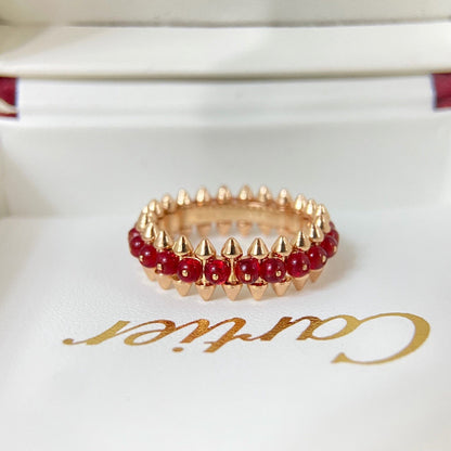 [Amore Jewels]CLASH 7.9MM AGATE CHALCEDONY RING