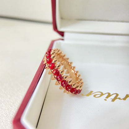 [Amore Jewels]CLASH 7.9MM AGATE CHALCEDONY RING