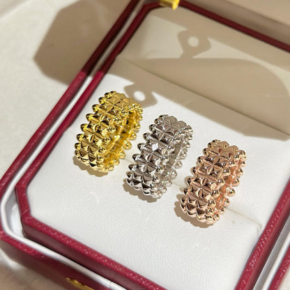 [Amore Jewels]CLASH 9.2MM DOUBLE ROW RING