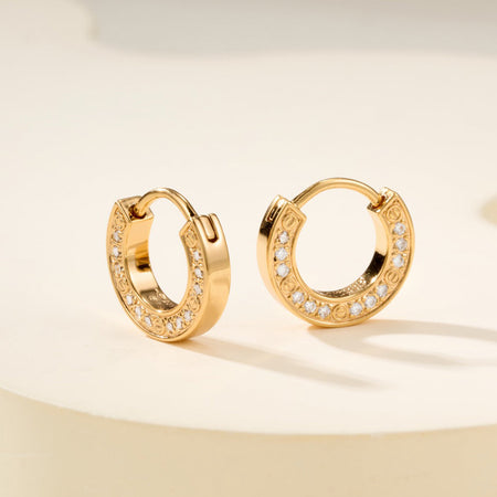 [Amore Jewels]LOVE DIAMOND EARRINGS