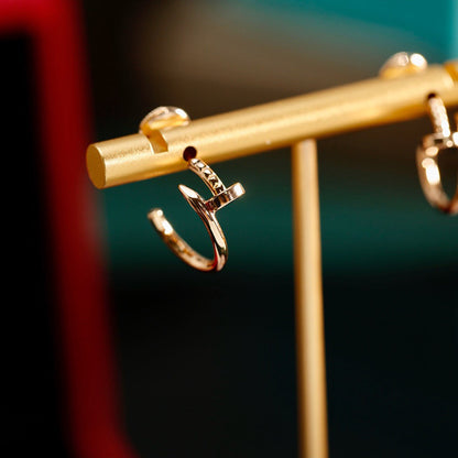 [Amore Jewels]JUSTE NO DIAMOND SMALL EARRINGS