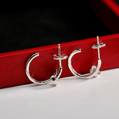 [Amore Jewels]JUSTE NO DIAMOND SMALL EARRINGS