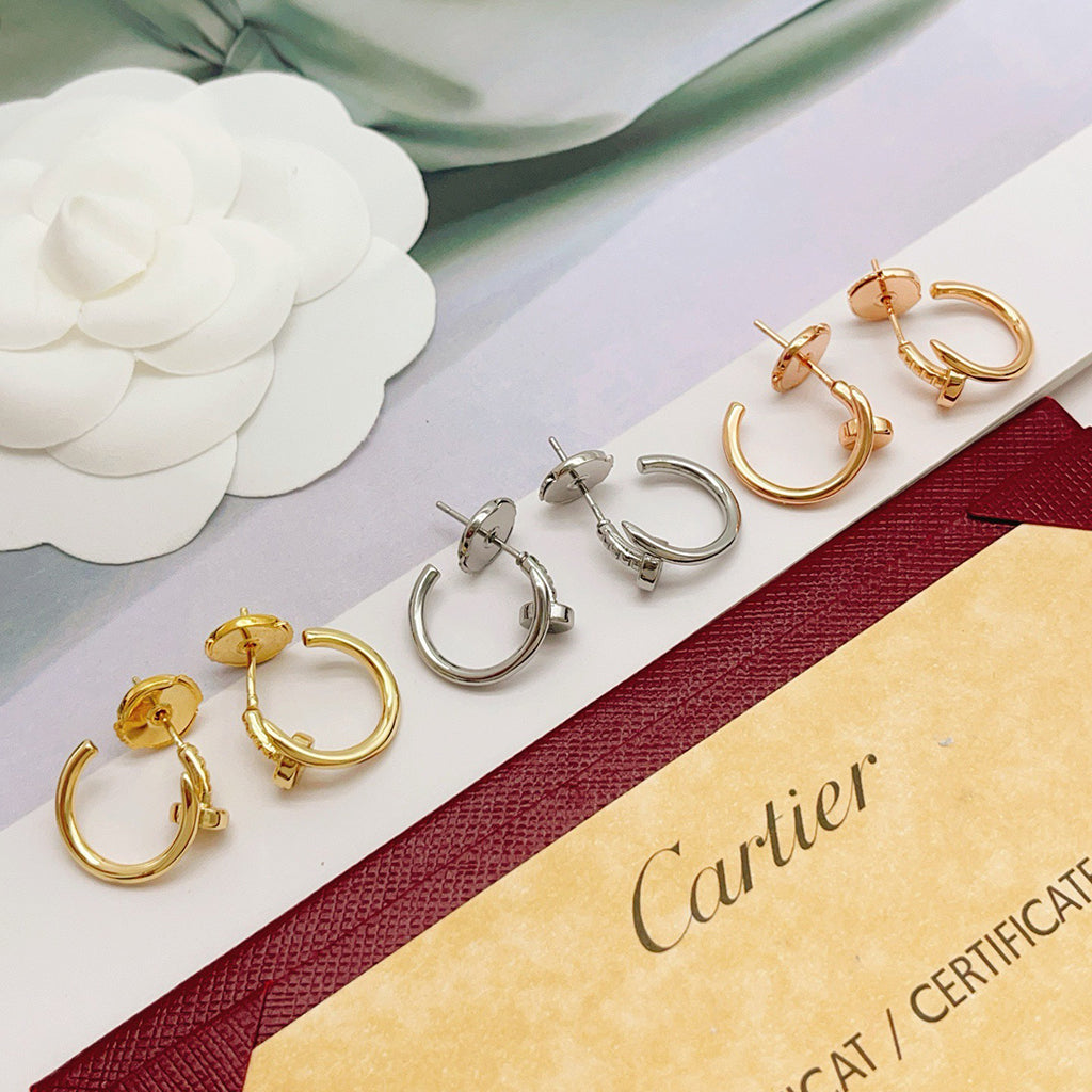 [Amore Jewels]JUSTE NO DIAMOND MINI EARRINGS