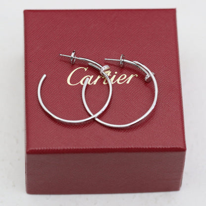 [Amore Jewels]JUSTE HALF DIAMOND LARGE EARRINGS