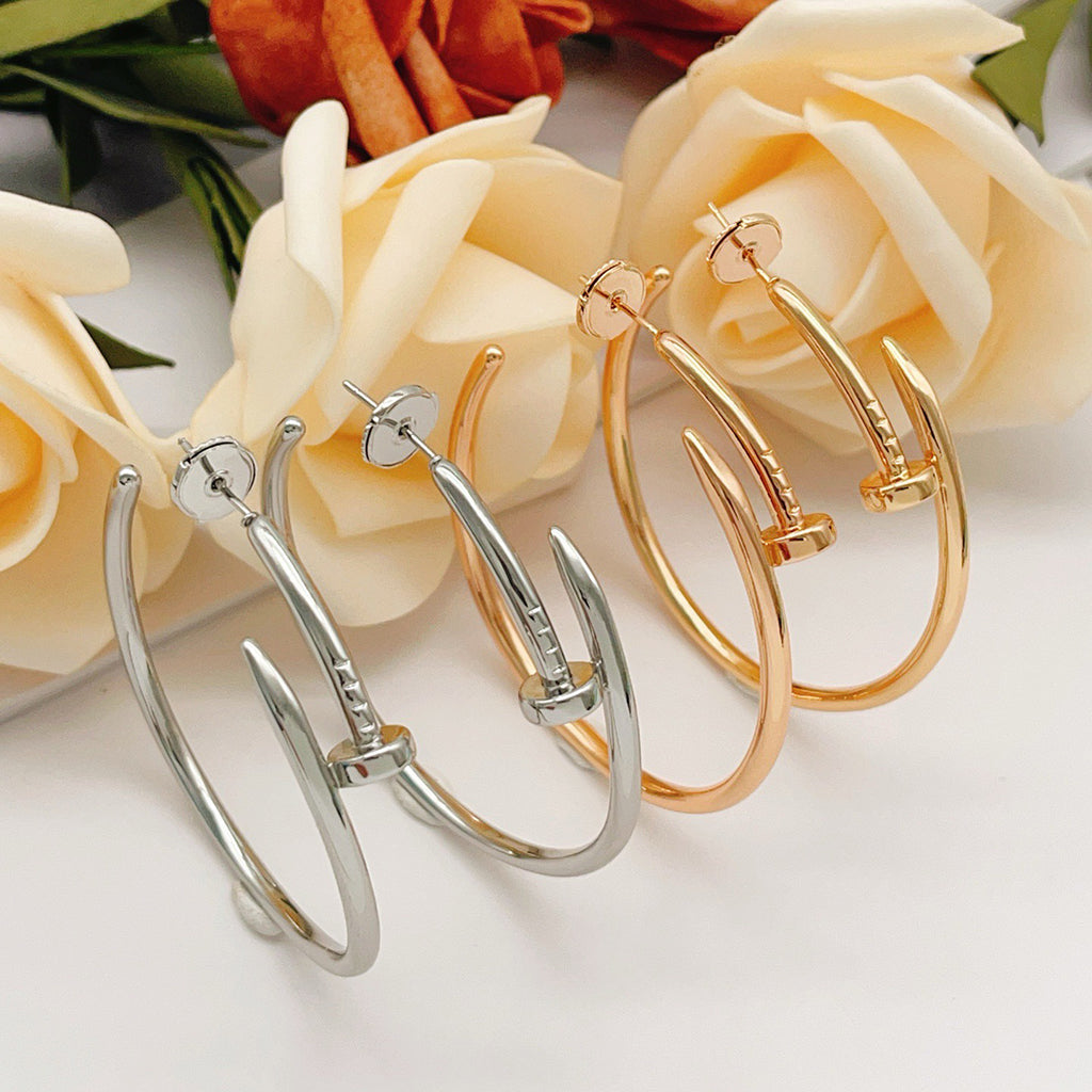 [Amore Jewels]JUSTE NO DIAMOND LARGE EARRINGS