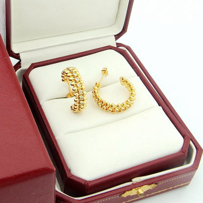 [Amore Jewels]CLASH FULL DIAMOND MEDIUM EARRINGS