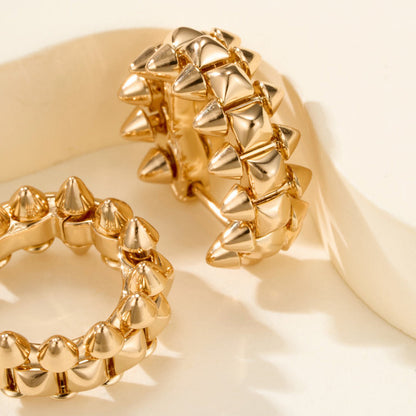 [Amore Jewels]CLASH MINI HOOP EARRINGS
