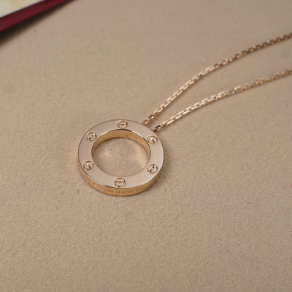 [Amore Jewels]LOVE NECKLACE 16MM