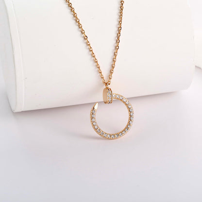 [Amore Jewels]JUSTE NECKLACE FULL DIAMOND