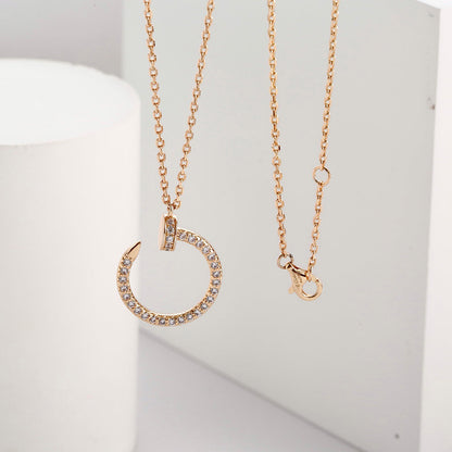 [Amore Jewels]JUSTE NECKLACE FULL DIAMOND