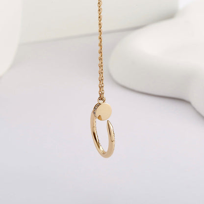 [Amore Jewels]JUSTE NECKLACE FULL DIAMOND