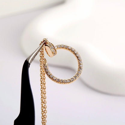 [Amore Jewels]JUSTE NECKLACE FULL DIAMOND