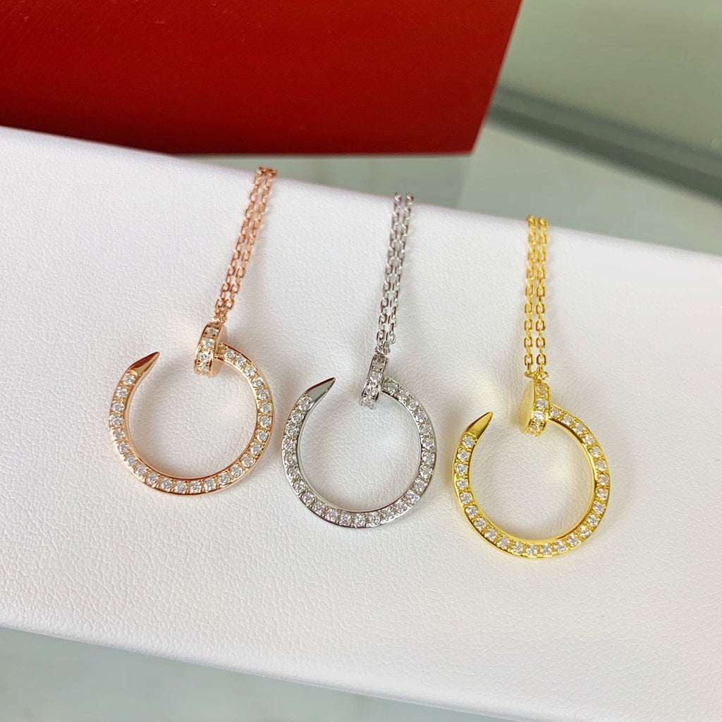 [Amore Jewels]JUSTE NECKLACE FULL DIAMOND