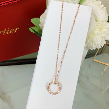 [Amore Jewels]JUSTE NECKLACE FULL DIAMOND