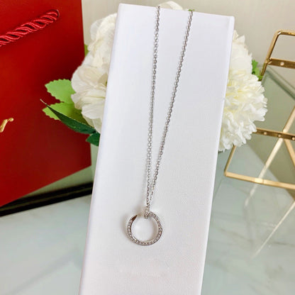 [Amore Jewels]JUSTE NECKLACE FULL DIAMOND