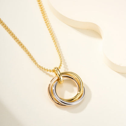 [Amore Jewels]TRINITY LARGE NECKLACE