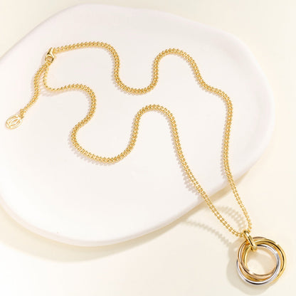 [Amore Jewels]TRINITY LARGE NECKLACE