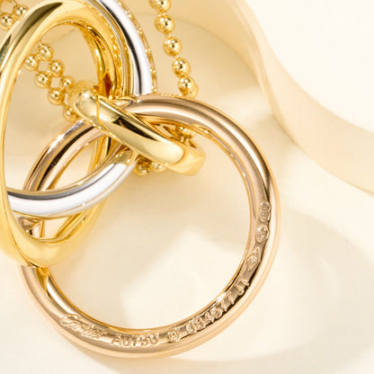 [Amore Jewels]TRINITY LARGE NECKLACE