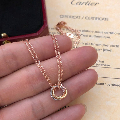 [Amore Jewels]TRINITY MINI NECKLACE