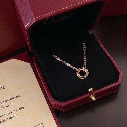 [Amore Jewels]TRINITY MINI NECKLACE