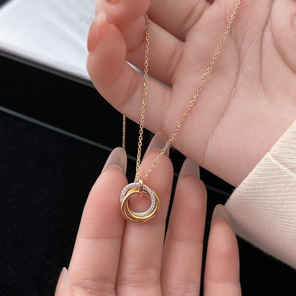 [Amore Jewels]TRINITY SMALL NECKLACE